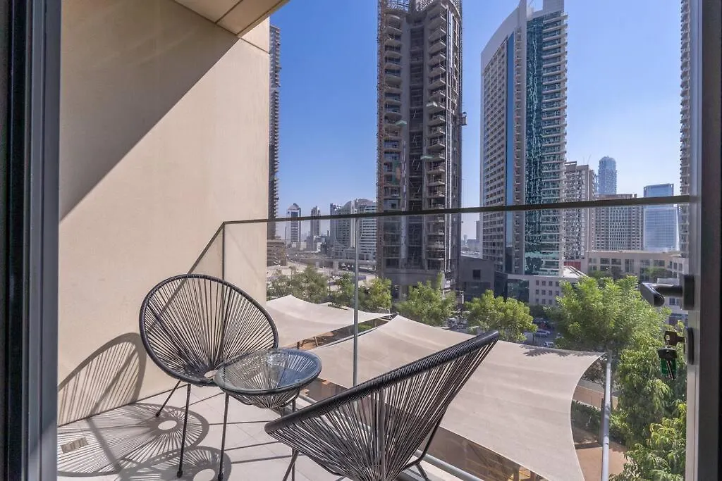 아파트 Stylish Urban Living - 1-Bedroom In Burj Royale 두바이