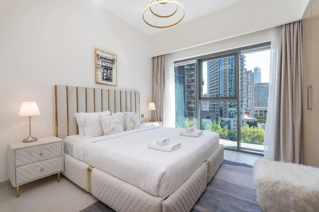 아파트 Stylish Urban Living - 1-Bedroom In Burj Royale 두바이